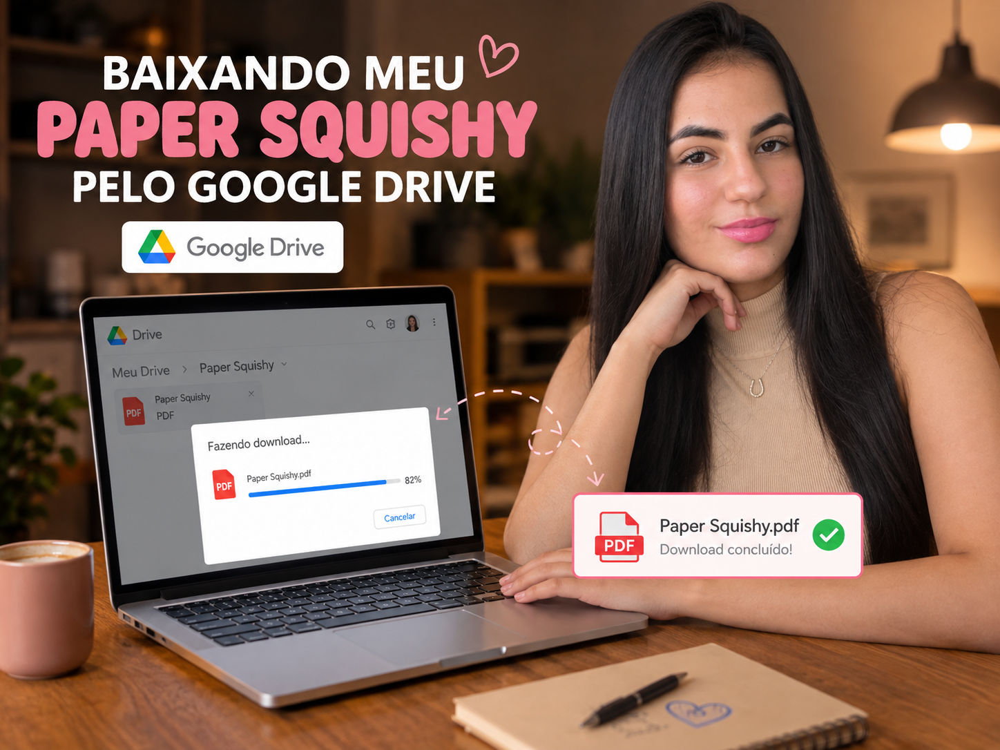 Baixe na área de membros